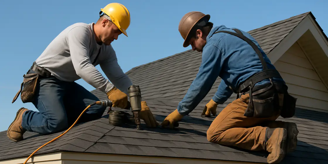 ClearView Roofing Co. sample page